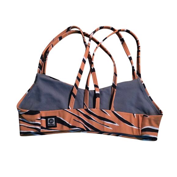 Jolyn FENDRICK’S SUIT bikini Top Size Small Animal Print - Picture 2 of 6